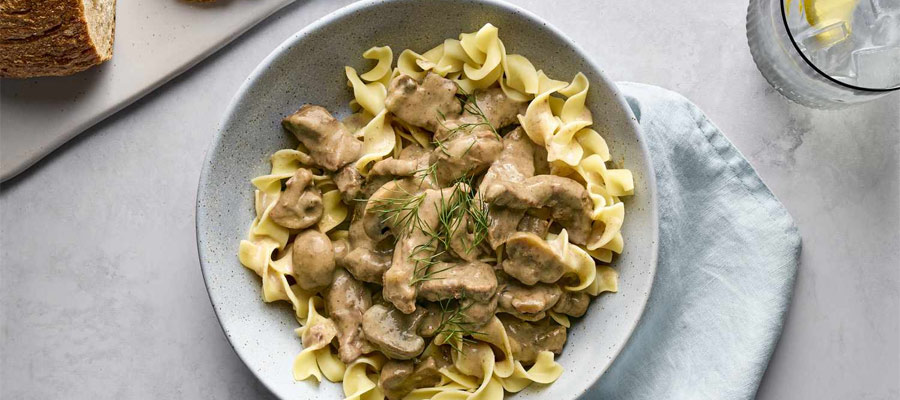 طرز تهیه بیف استراگانف