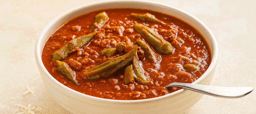مراحل و طرز تهیه خورشت بامیه