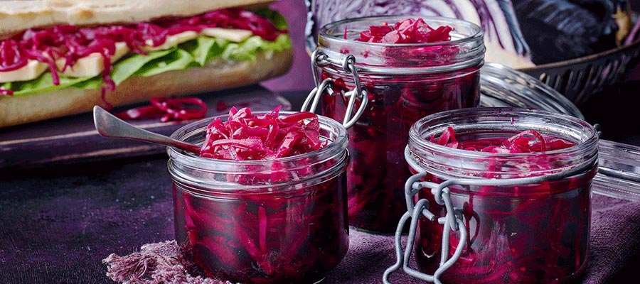 طرز تهیه ترشی کلم قرمز